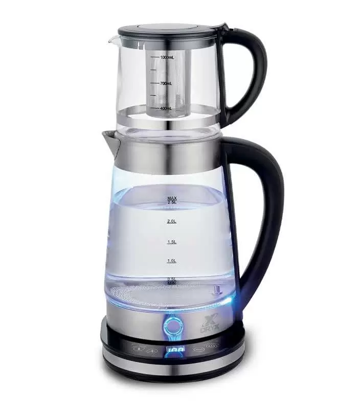 چای ساز-دم آور پیرکس 1800 وات لمسی TM-5858 اوریکس (ORYX)